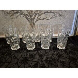 9 Rare Gorham Crystal Nocturne Highball Glass - Will Break Up Set